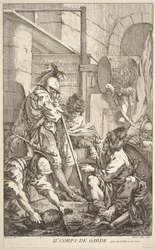 Segunda Sala de Guardia, mediados a finales del siglo XVIII