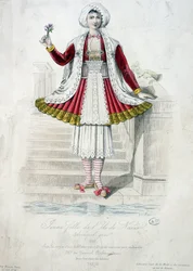 Chica de la isla de Naxos
