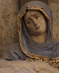 Detalle de la Piedad