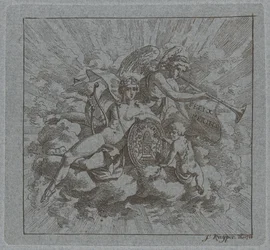 Composición alegórica sobre Felix Meritis