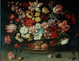 Una Cesta de Flores