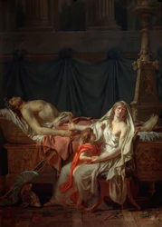 Andrómaca llora a Héctor, 1783.