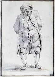 Caricatura de Honoré Gabriel Riqueti, Conde de Mirabeau (1749-1791)