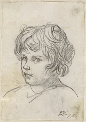 Cabeza de un niño