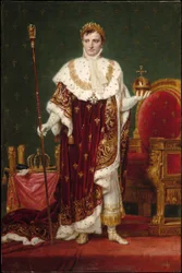 Jacques-Louis David - Emperador Napoleón I, c. 1807