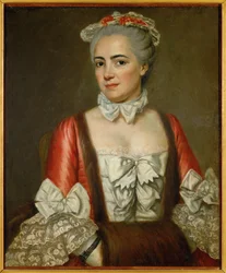 Marie-Francoise Buron, prima del pintor (óleo sobre lienzo)