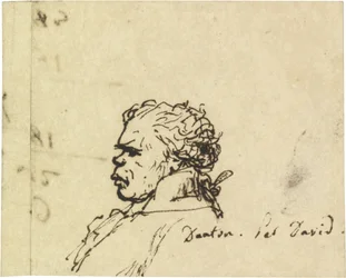 Retrato de Georges Jacques Danton 1759-1794