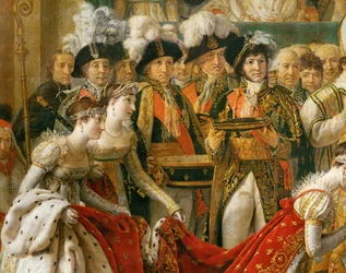 La coronación de Napoleón en Notre-Dame ...