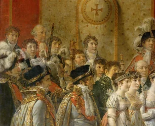 La coronación de Napoleón en Notre-Dame ...