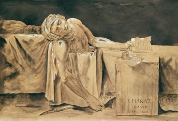 La Muerte de Marat, 1793