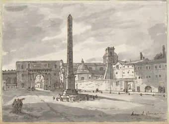 La Piazza del Popolo