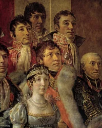 El rito de Napoleón. (detalle)