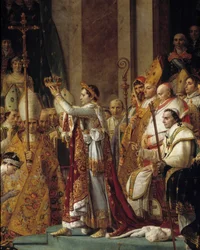 El rito de Napoleón. (detalle)