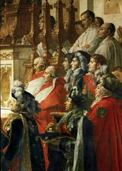 La coronación del emperador Napoleón I Bonaparte …