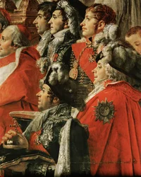 La coronación de Napoleón I …