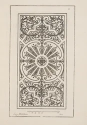 Diseño para Parterre, de Theatre des Plans et Jardinages, pub.1652