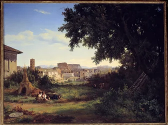 Roma, vista del Coliseo