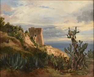 Torre junto al mar