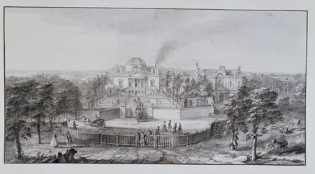Villa Chiswick de Lord Burlington, desde el sureste