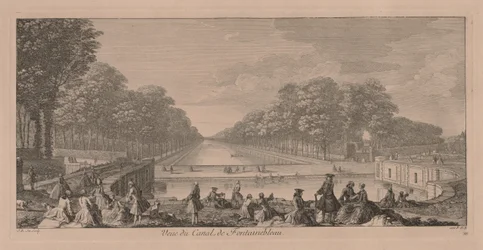 El canal en Fontainebleau