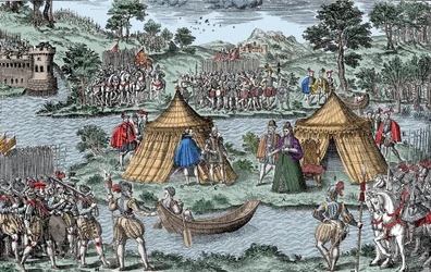Edicto de Amboise - Paz de Amboise que puso fin a la primera Guerra Religiosa Francesa