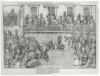 Torneo donde Enrique II recibió una herida fatal, 30 de junio de 1559