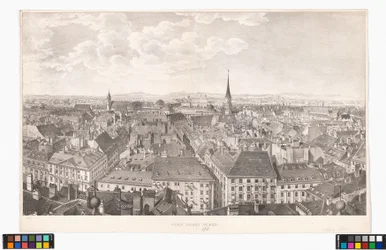 Panorama de Viena hacia el sur, desde la iglesia de San Pedro
