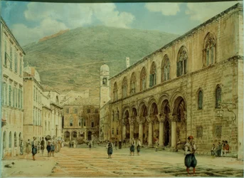 Plaza en Ragusa (Dubrovnik)
