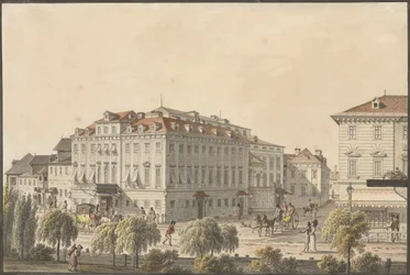 El Teatro an der Wien, ca 1816