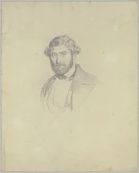 Retrato del músico Dresel de Geisenheim