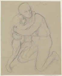 Hombre con niño