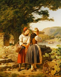 La despedida, 1842
