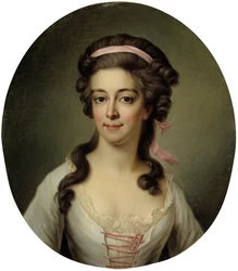 Retrato de la Condesa Maria Eleonora Lewenhaupt, nacida Koskull 1765-1823