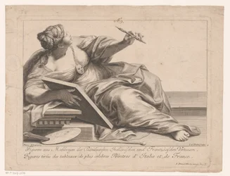 Personificación de la pintura