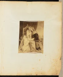 [Pintura de un joven y una mujer]