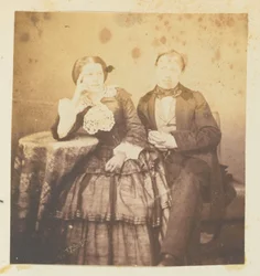 [Retrato de un hombre y una mujer]