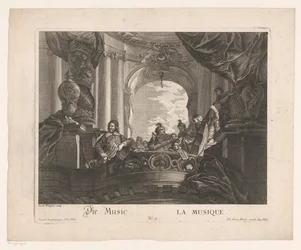 Alegoría de la música Die Music / La musique (título sobre objeto) Representaciones alegóricas (título de serie)