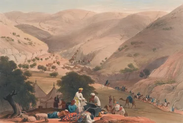 El Tercer Descenso del Paso Koojah, c.1839