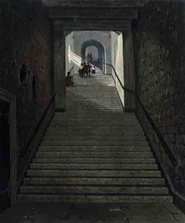 La Antigua Escalera, Castillo de Windsor, de 