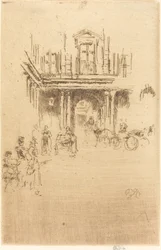 Una esquina del Palais Royal, c. 1883-1886