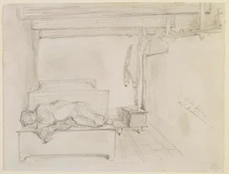 En la granja de Maladrie, 1858