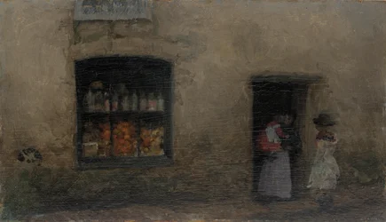 Una nota naranja: Tienda de dulces