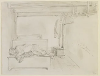 En la granja de Maladrie, 1858