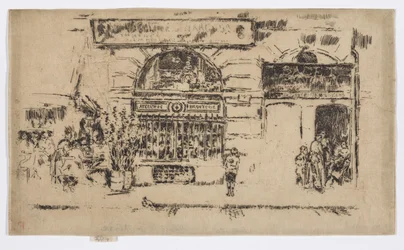 Atelier de Bijouterie, c.1892-93 (aguafuerte; tinta sobre papel)