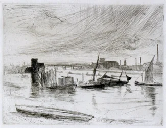 Amanecer en Battersea (Cadogan Pier)