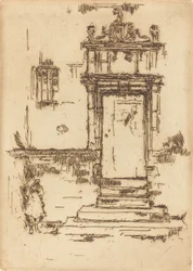 Puerta de la capilla, Montresor, 1888