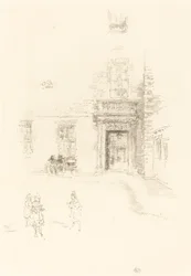 Patio, Hospital de Chelsea, 1888