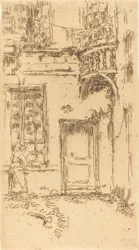 Patio, Rue P.L. Courier, 1888