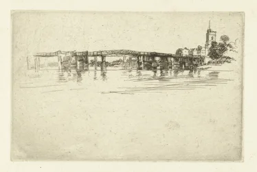 El pequeño puente de Putney el pequeño putney