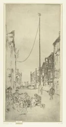 De mástil
El mástil
Venecia: Doce grabados (título de la serie)